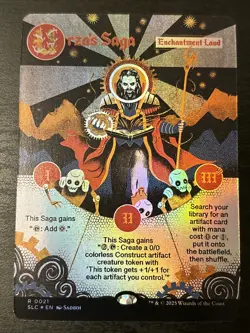 Urza’s Saga #21 Foil - MTG Secret Lair Countdown Kit Encyclopedia of Magic Nm - Image 1