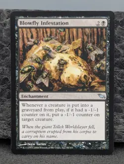 LP - Blowfly Infestation - Shadowmoor - Magic The Gathering Lightly Played Eng - Image 1
