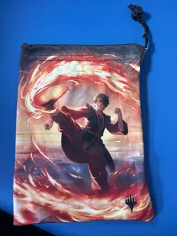 MTG The Last Airbender Exclusive Big Dice Pouch - Zuko - Image 1