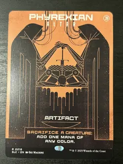 Phyrexian Altar 0016 NON FOIL Secret Lair Encyclopedia Countdown Kit MTG Magic - Image 1