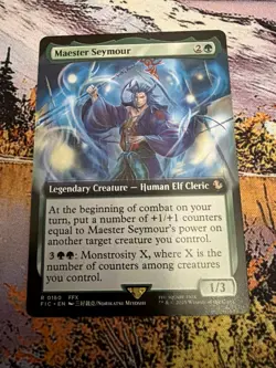 Maester Seymour - Extended Art (FIC) Final Fantasy Magic The Gathering - Image 4