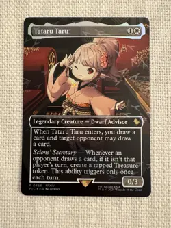 Tataru Taru (Borderless) (Chocobo Track Foil) Commander: Final Fantasy R0466 MTG - Image 1