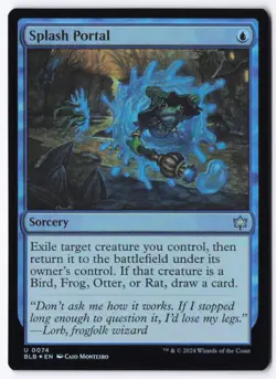 Splash Portal U Bloomburrow 74 NM - Image 1