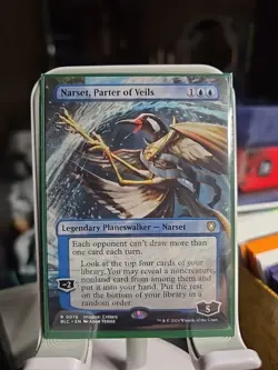 Narset, Parter of Veils (Borderless) Commander: Bloomburrow Regular - Image 1