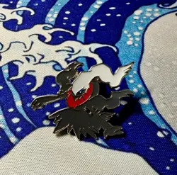 Pokemon Center Official Darkrai Pin Radiant Mythical Collection Generations - Image 1