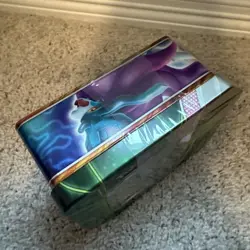 Pokemon Paradox Clash Tin Iron Leaves Ex Sealed Tin (Obsidian Temporal Twilight) - Image 2