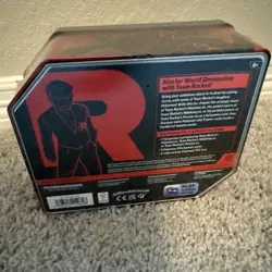 Pokemon TCG Factory Sealed Destined Rivals Team Rocket Tin - Persian New - Image 4