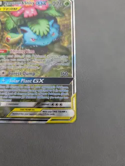Pokemon TCG - Venusaur & Snivy GX SM229 Ultra Rare Sun & Moon Promo Tag Team NM - Image 4