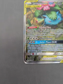 Pokemon TCG - Venusaur & Snivy GX SM229 Ultra Rare Sun & Moon Promo Tag Team NM - Image 5
