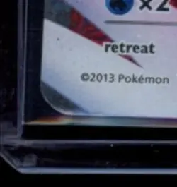 2013 POKEMON B&W LEGENDARY TREASURES #RC22/RC25 RESHIRAM RADIANT COLLECTION UR - Image 4