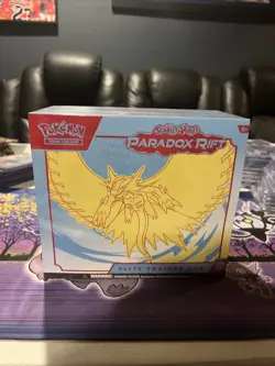 Paradox Rift ROARING MOON ETB Elite Trainer Box Pokemon TCG New Factory Sealed - Image 1