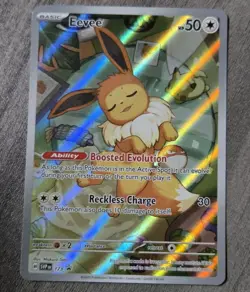 Pokemon TCG Eevee SVP 173 Prismatic Evolutions Promo NM - Image 1