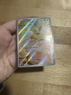Yamper 099/094 Illustration Rare Pokemon mega Phantasmal Flames NM - Image 2