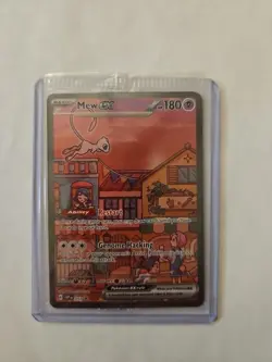 Mew ex SVP 053 Pokemon TCG Scarlet Violet 151 Black Star Promo SEALED - Image 1