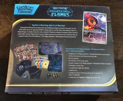 Pokemon ETB Mega Evolution Phantasmal Flames Sealed Elite Trainer Box New TCG - Image 2