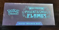 Pokemon ETB Mega Evolution Phantasmal Flames Sealed Elite Trainer Box New TCG - Image 4