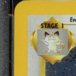 2000 POKEMON GYM CHALLENGE 1ST EDITION #8/132 GIOVANNI'S PERSIAN HOLO RARE - Image 3