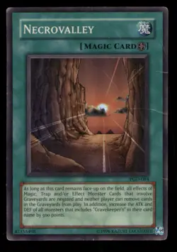 Yu-Gi-Oh! TCG Spell-Field Necrovalley Super Rare Holo HP - Image 1