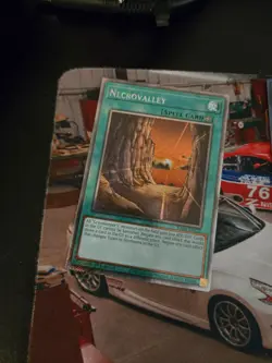 Yu-Gi-Oh! Necrovalley (PlatiSecRare) RA04-EN122 Quarter Century Stampede 1st Ed - Image 1