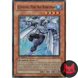 Yugioh Elemental HERO Neo Bubbleman SOI-EN004 Common 1st Edition NM - Image 1