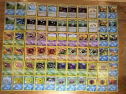 Pokemon TCG Fossil set Lot of x66 Cards Vintage WOTC era - Image 1