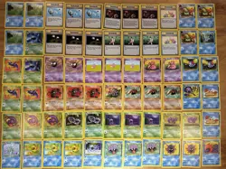Pokemon TCG Fossil set Lot of x66 Cards Vintage WOTC era - Image 2