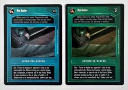 Star Wars CCG Premiere Han Seeker Misprint Blue Color Error Card - Image 1
