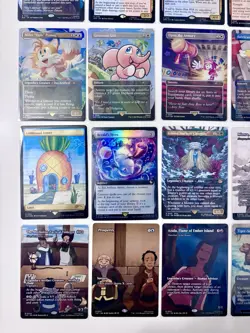 Magic The Gathering Universes Beyond Unique 16 Card Lot. 7 Foil. NM - Image 4