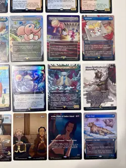 Magic The Gathering Universes Beyond Unique 16 Card Lot. 7 Foil. NM - Image 5