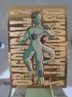 1999 Dragon Ball Z Frieza Gold Foil Card #G6 Great Condition - Image 2