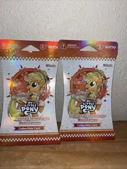My Little Pony Friendship Eternal Cards Moon Edition Hasbro Sleeved Booster Pack - Image 1