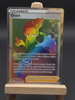 Grant 203/189 Secret Rare Holo Rainbow Pokemon TCG Card Astral Radiance NM/M - Image 3