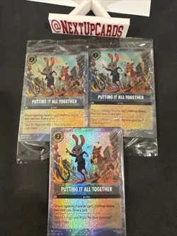 3 Lorcana Putting It All Together 27/P3 Cinemark Promo Card Zootopia 2 Disney - Image 1