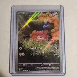 Pokemon Pawmi Sir TCG Illustration Rare Card 226/091 Paldean Fates - Image 1