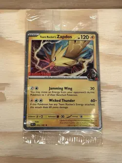 Pokemon Team Rocket’s Zapdos GameStop Destined Rival Promo Card *READ DESC.* - Image 1