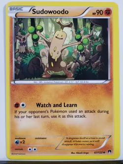 Sudowoodo 67/122 VLP - XY Breakpoint Pokemon Card - Hitoshi Ariga Art - Image 1