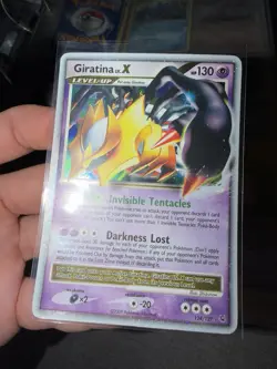 Giratina LV.X 124/127 Platinum 2009 Holo Pokemon Card TCG Near Mint/Light Play - Image 1
