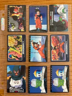 Dragon Ball Z 35 card lot Heroes Collection 7 prism 28 non-prism - Image 4