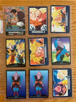 Dragon Ball Z 35 card lot Heroes Collection 7 prism 28 non-prism - Image 5