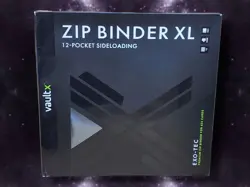 Vault X EXO-TEC Premium Zip Binder XL • 12-Pocket • 624 Cards • Standard TCG New - Image 1