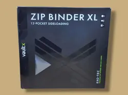 Vault X EXO-TEC Premium Zip Binder XL • 12-Pocket • 624 Cards • Standard TCG New - Image 2