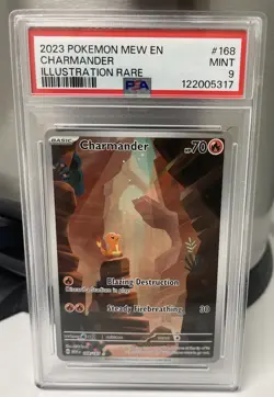 Pokemon Charmander TCG Scarlet Violet-151 Holo Illustration Rare Card 168/165 - Image 3