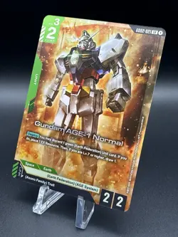 Gundam AGE-1 Normal (GD02-021) [Foil] (NM) - Gundam Card Game - Dual Impact - Image 3
