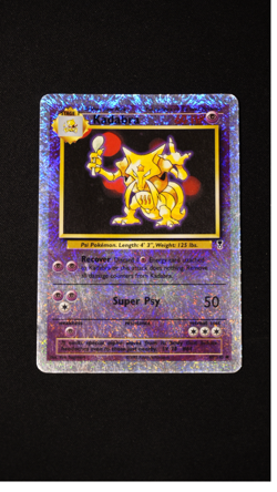 Kadabra 49/110 Legendary Collection 2002 Reverse Holo Pokemon Card TCG - Image 1
