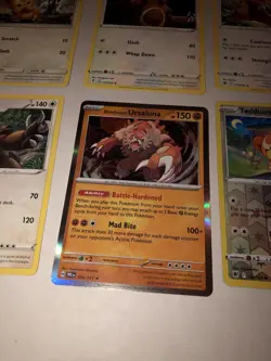 Lot Of 9 Teddiursa and Ursaring Pokemon Cards - Image 4
