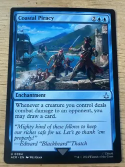 Coastal Piracy MTG Magic the Gathering Card NM Near Mint ACR - Image 1