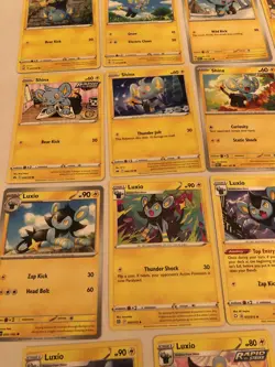 Lot Of 15 Shinx and Luxio Pokemon Cards - Image 4