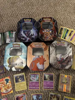 Pokemon MASSIVE Vintage-Modern Mixed 400+ Card Lot - Tins Topps Bulk Code Energy - Image 2