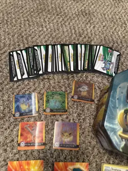 Pokemon MASSIVE Vintage-Modern Mixed 400+ Card Lot - Tins Topps Bulk Code Energy - Image 3