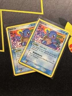 Squirtle 64/100 LP -Vintage Pokemon Card- EX Crystal Guardians (7q) - Image 3